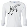 Ultra Cotton® Youth Long Sleeve T-Shirt. Thumbnail