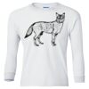 Ultra Cotton® Youth Long Sleeve T-Shirt. Thumbnail