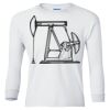 Ultra Cotton® Youth Long Sleeve T-Shirt. Thumbnail