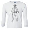 Ultra Cotton® Youth Long Sleeve T-Shirt. Thumbnail