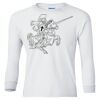 Ultra Cotton® Youth Long Sleeve T-Shirt. Thumbnail
