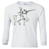 Ultra Cotton® Youth Long Sleeve T-Shirt. Thumbnail