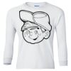 Ultra Cotton® Youth Long Sleeve T-Shirt. Thumbnail