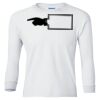 Ultra Cotton® Youth Long Sleeve T-Shirt. Thumbnail