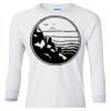 Ultra Cotton® Youth Long Sleeve T-Shirt. Thumbnail