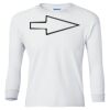 Ultra Cotton® Youth Long Sleeve T-Shirt. Thumbnail