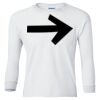 Ultra Cotton® Youth Long Sleeve T-Shirt. Thumbnail