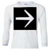 Ultra Cotton® Youth Long Sleeve T-Shirt. Thumbnail