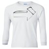 Ultra Cotton® Youth Long Sleeve T-Shirt. Thumbnail