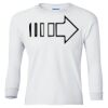Ultra Cotton® Youth Long Sleeve T-Shirt. Thumbnail