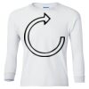 Ultra Cotton® Youth Long Sleeve T-Shirt. Thumbnail