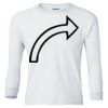 Ultra Cotton® Youth Long Sleeve T-Shirt. Thumbnail