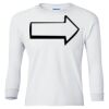 Ultra Cotton® Youth Long Sleeve T-Shirt. Thumbnail