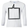 Ultra Cotton® Youth Long Sleeve T-Shirt. Thumbnail