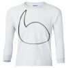Ultra Cotton® Youth Long Sleeve T-Shirt. Thumbnail