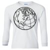 Ultra Cotton® Youth Long Sleeve T-Shirt. Thumbnail