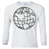 Ultra Cotton® Youth Long Sleeve T-Shirt. Thumbnail