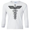 Ultra Cotton® Youth Long Sleeve T-Shirt. Thumbnail