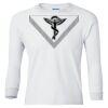 Ultra Cotton® Youth Long Sleeve T-Shirt. Thumbnail