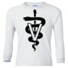 Ultra Cotton® Youth Long Sleeve T-Shirt. Thumbnail