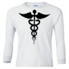 Ultra Cotton® Youth Long Sleeve T-Shirt. Thumbnail