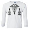 Ultra Cotton® Youth Long Sleeve T-Shirt. Thumbnail