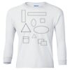Ultra Cotton® Youth Long Sleeve T-Shirt. Thumbnail