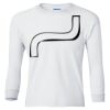 Ultra Cotton® Youth Long Sleeve T-Shirt. Thumbnail