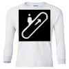 Ultra Cotton® Youth Long Sleeve T-Shirt. Thumbnail
