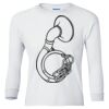 Ultra Cotton® Youth Long Sleeve T-Shirt. Thumbnail