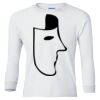 Ultra Cotton® Youth Long Sleeve T-Shirt. Thumbnail