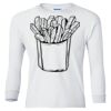 Ultra Cotton® Youth Long Sleeve T-Shirt. Thumbnail