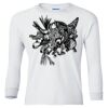 Ultra Cotton® Youth Long Sleeve T-Shirt. Thumbnail