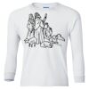 Ultra Cotton® Youth Long Sleeve T-Shirt. Thumbnail