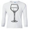 Ultra Cotton® Youth Long Sleeve T-Shirt. Thumbnail