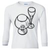 Ultra Cotton® Youth Long Sleeve T-Shirt. Thumbnail