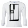 Ultra Cotton® Youth Long Sleeve T-Shirt. Thumbnail