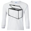 Ultra Cotton® Youth Long Sleeve T-Shirt. Thumbnail