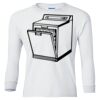 Ultra Cotton® Youth Long Sleeve T-Shirt. Thumbnail