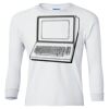 Ultra Cotton® Youth Long Sleeve T-Shirt. Thumbnail
