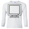 Ultra Cotton® Youth Long Sleeve T-Shirt. Thumbnail