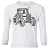 Ultra Cotton® Youth Long Sleeve T-Shirt. Thumbnail