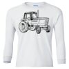 Ultra Cotton® Youth Long Sleeve T-Shirt. Thumbnail