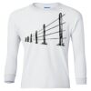 Ultra Cotton® Youth Long Sleeve T-Shirt. Thumbnail