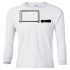 Ultra Cotton® Youth Long Sleeve T-Shirt. Thumbnail