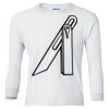 Ultra Cotton® Youth Long Sleeve T-Shirt. Thumbnail