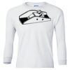 Ultra Cotton® Youth Long Sleeve T-Shirt. Thumbnail