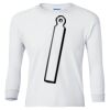 Ultra Cotton® Youth Long Sleeve T-Shirt. Thumbnail