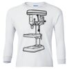 Ultra Cotton® Youth Long Sleeve T-Shirt. Thumbnail