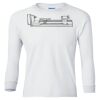 Ultra Cotton® Youth Long Sleeve T-Shirt. Thumbnail